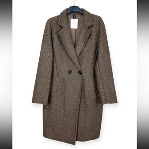MADE IN ITALY Women's Brown Coat